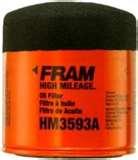 Fram Oil Filter Hm3593a